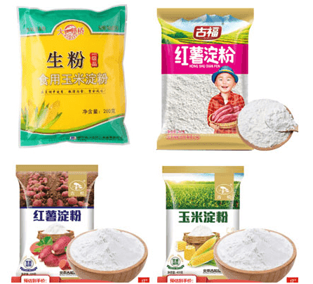 全自動澱粉包裝樣品圖